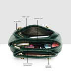Embossed Textured Handbag For Womens