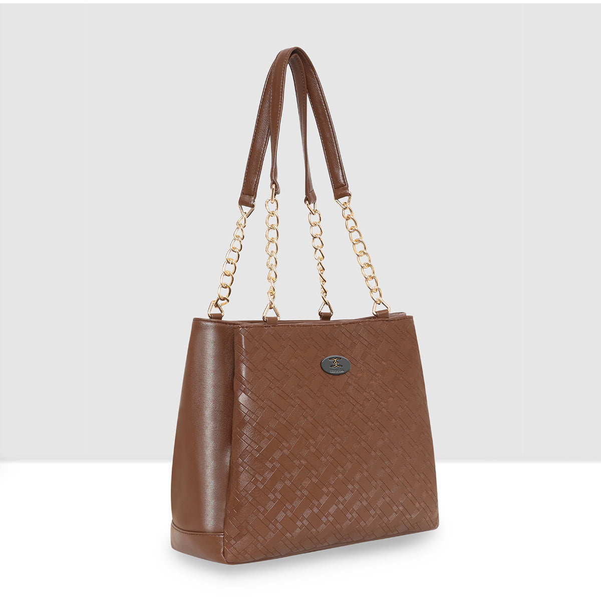 Embossed Textured Handbag For Womens