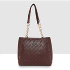 Embossed Textured Handbag For Womens
