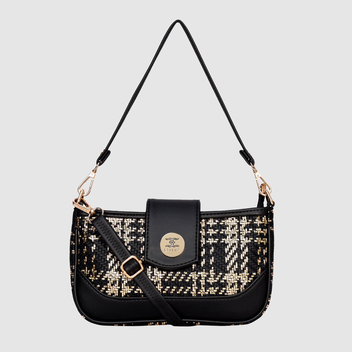 Glitter Shiny Crossbody Sling Bag For Womens Main image