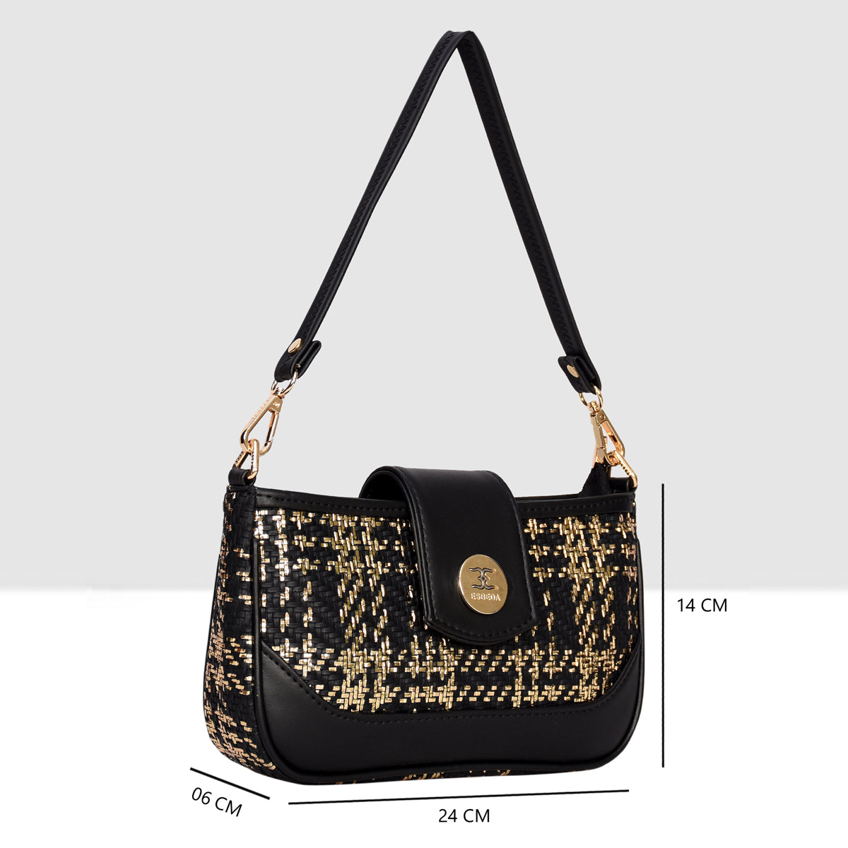 Glitter Shiny Crossbody Sling Bag For Womens Secondary image