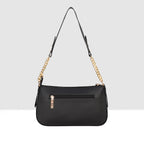 Solid Pattern Checks Texture Handbag For Womens