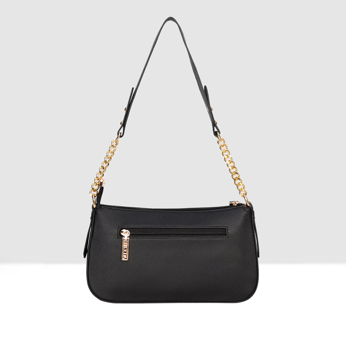 Solid Pattern Checks Texture Handbag For Womens