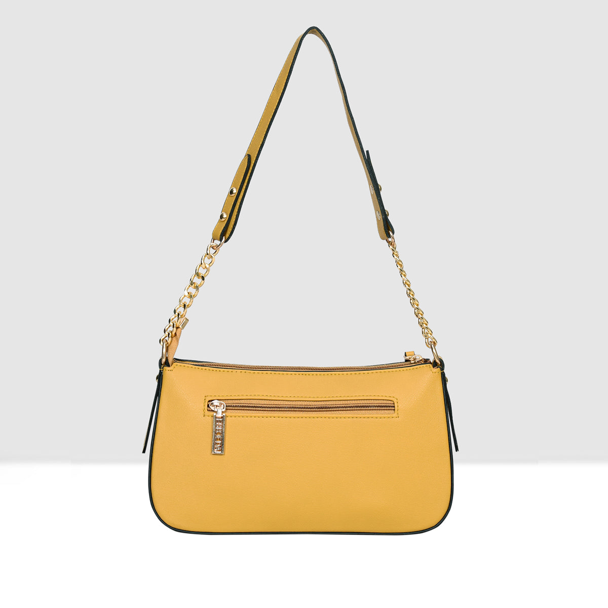 Solid Pattern Checks Texture Handbag For Womens
