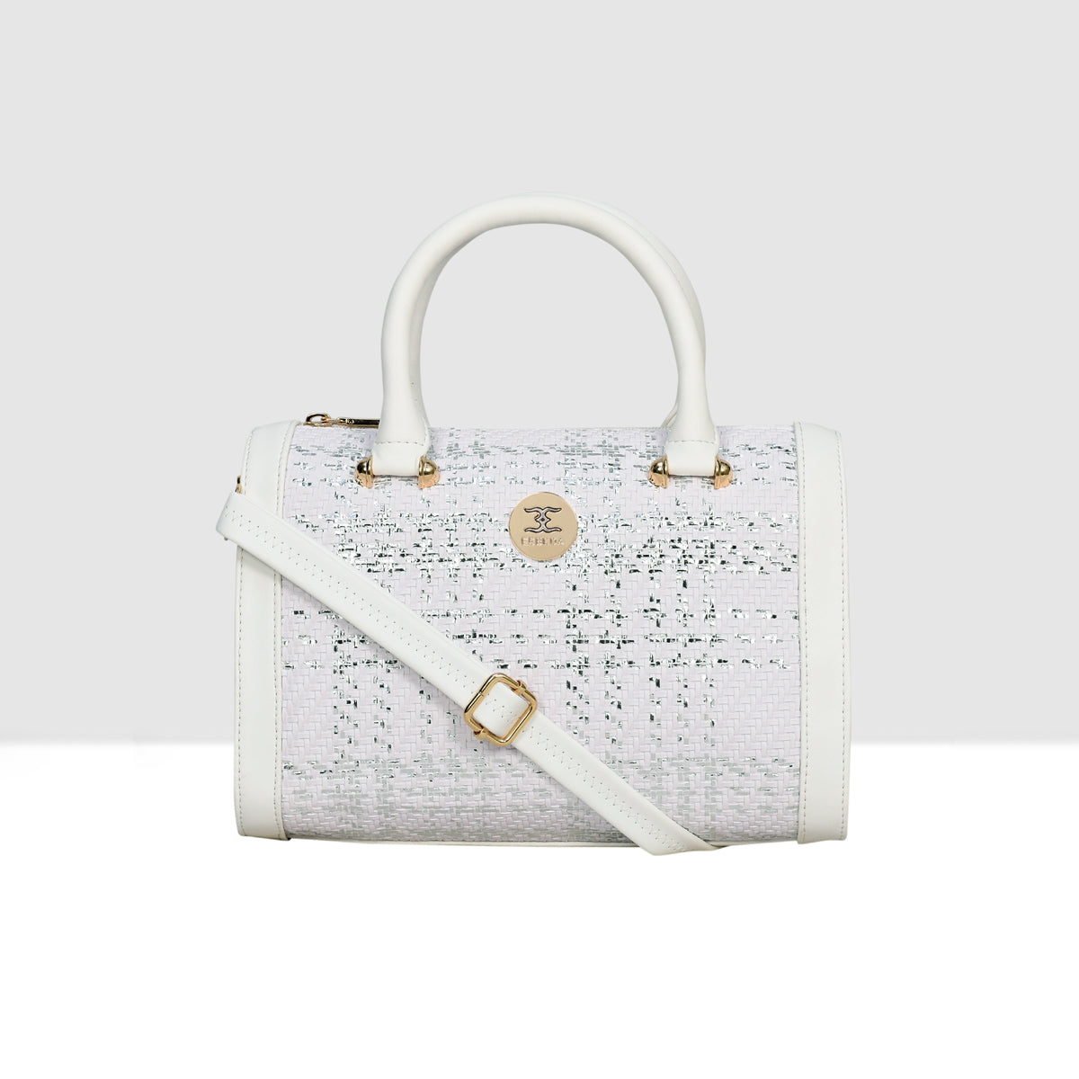Glitter Shine Textured Handbag For Womens