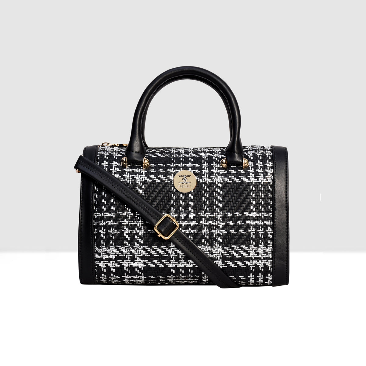 Glitter Shine Textured Handbag For Womens