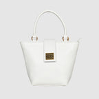 Structured Top Handle Handbag For Womens