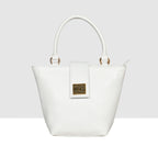Structured Top Handle Handbag For Womens