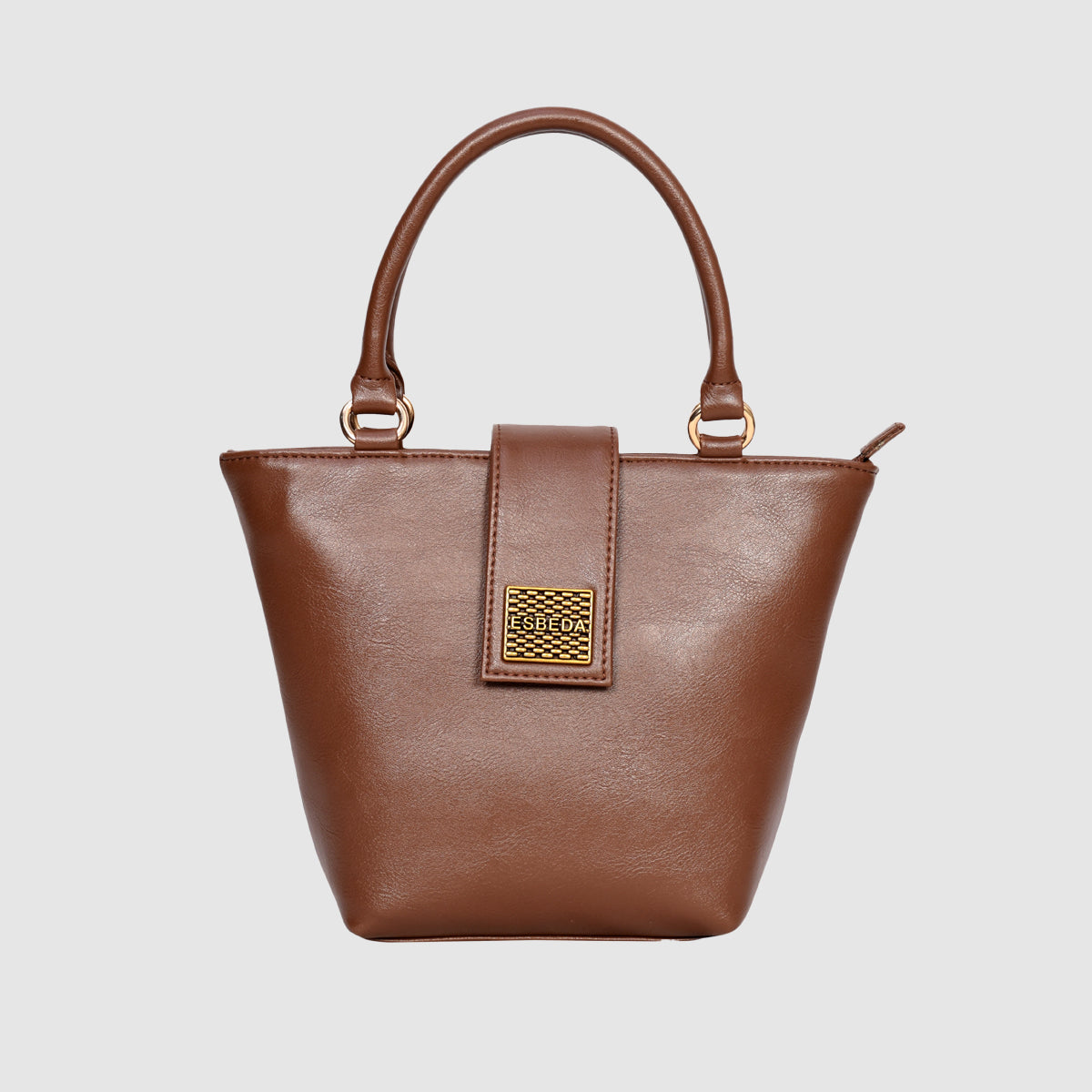 Structured Top Handle Handbag For Womens