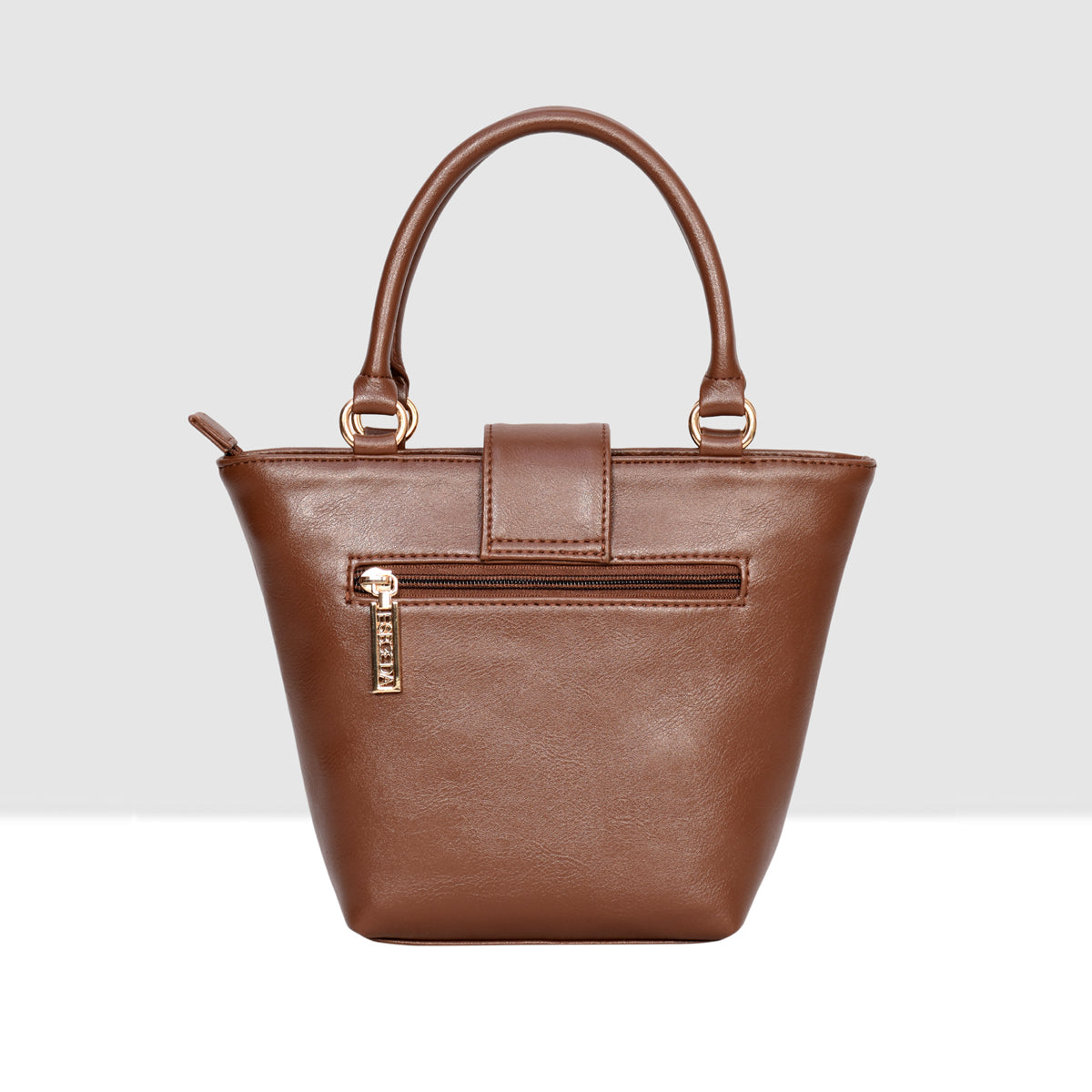 Structured Top Handle Handbag For Womens