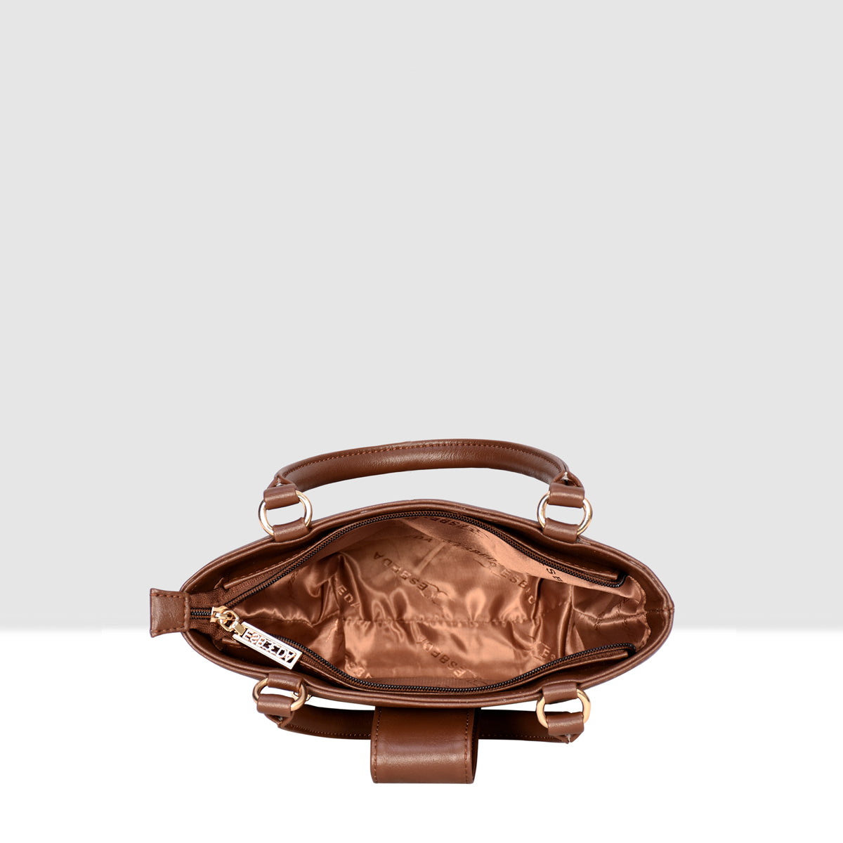 Structured Top Handle Handbag For Womens