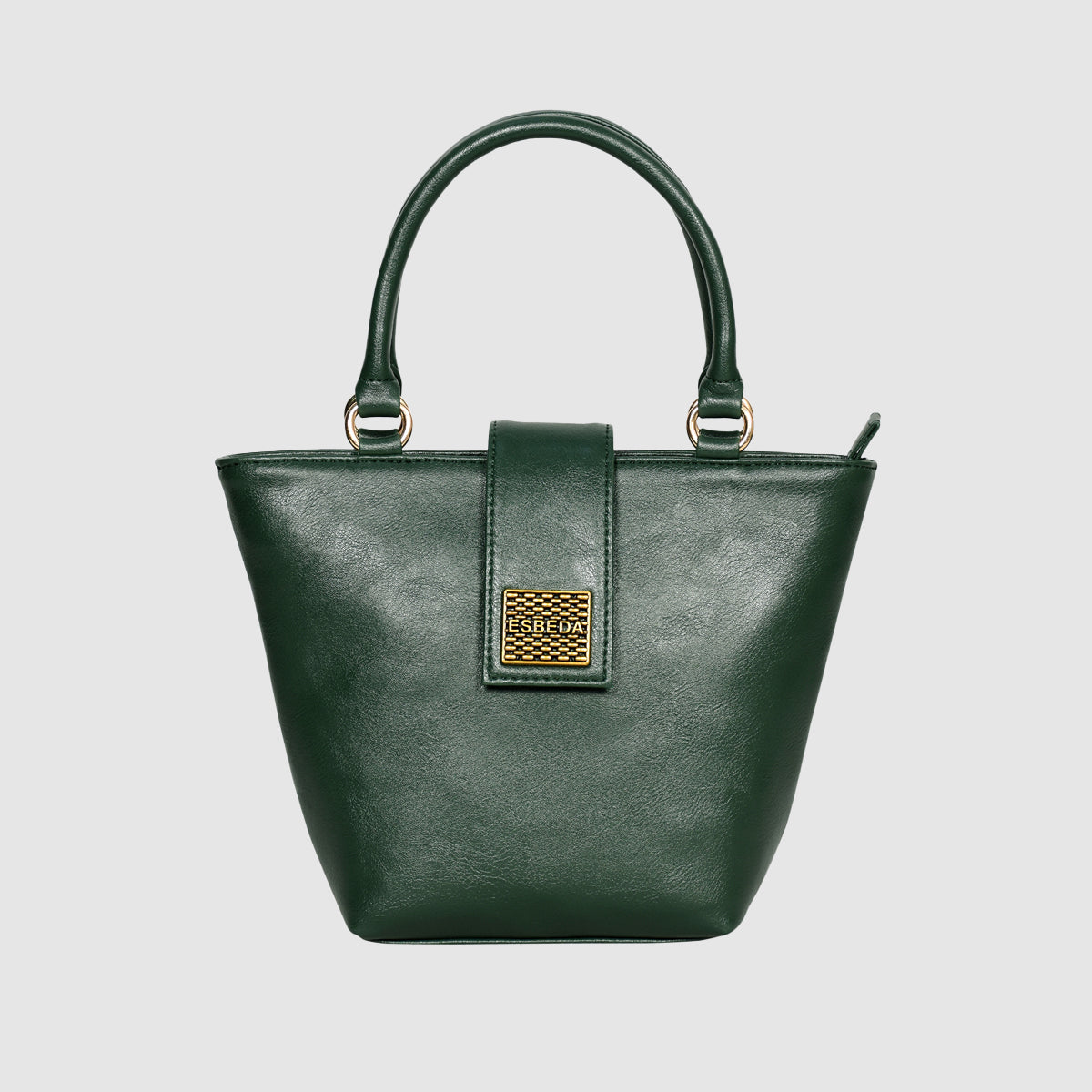 Structured Top Handle Handbag For Womens