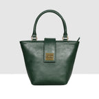 Structured Top Handle Handbag For Womens