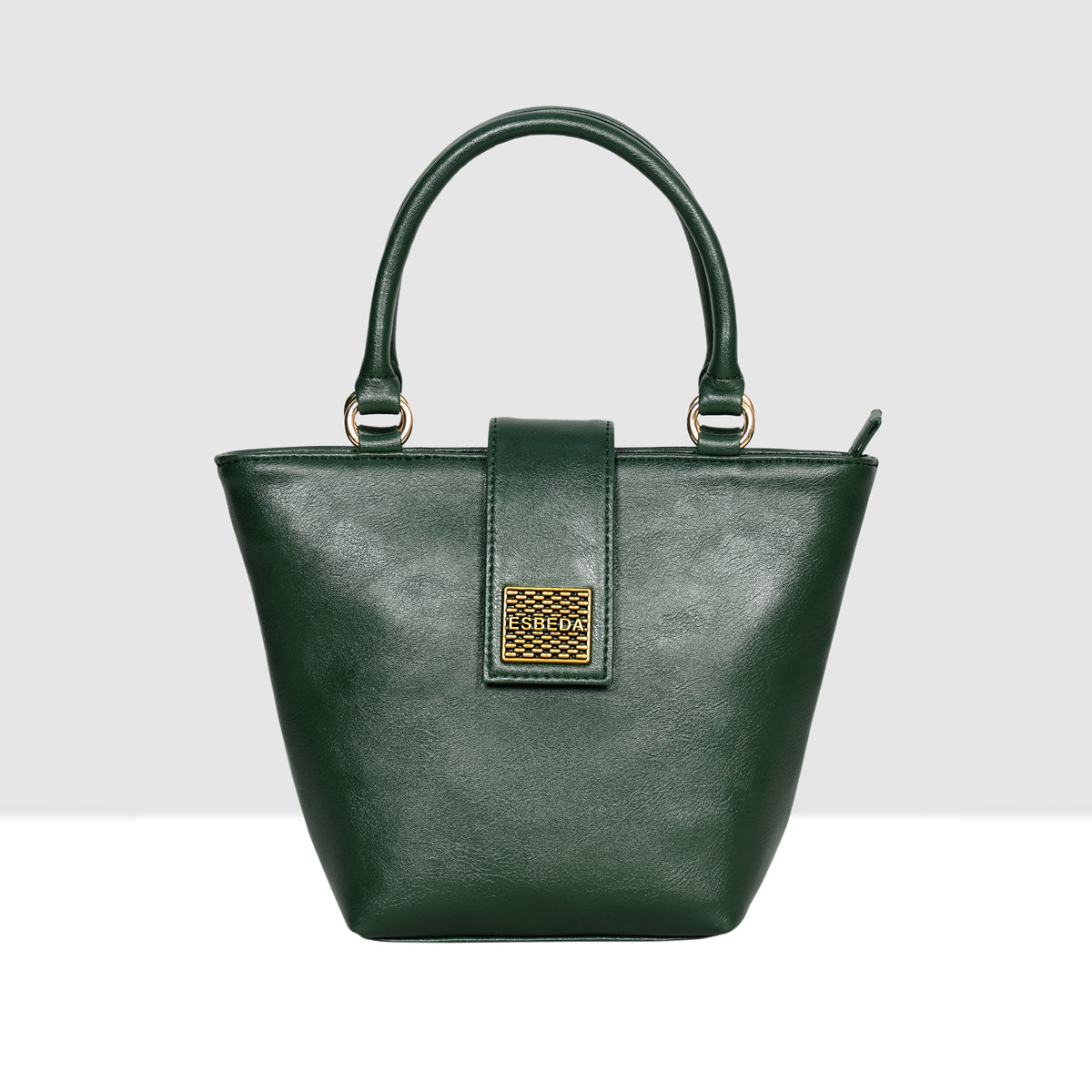 Structured Top Handle Handbag For Womens