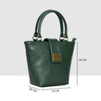 Structured Top Handle Handbag For Womens