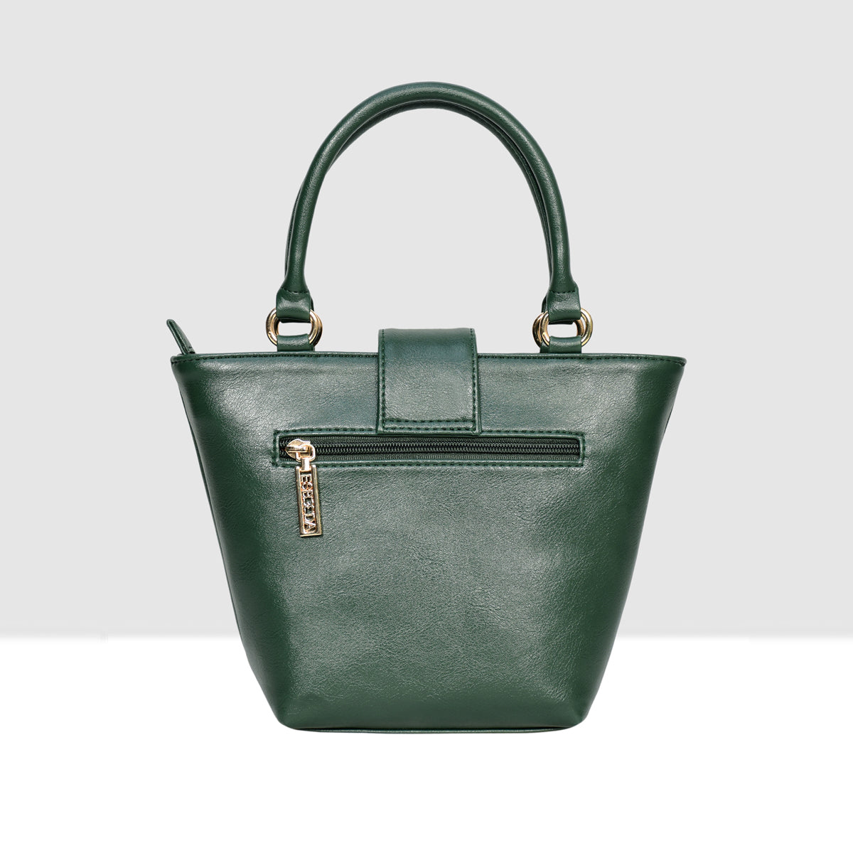 Structured Top Handle Handbag For Womens