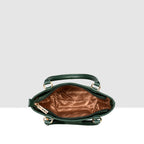 Structured Top Handle Handbag For Womens