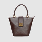 Structured Top Handle Handbag For Womens