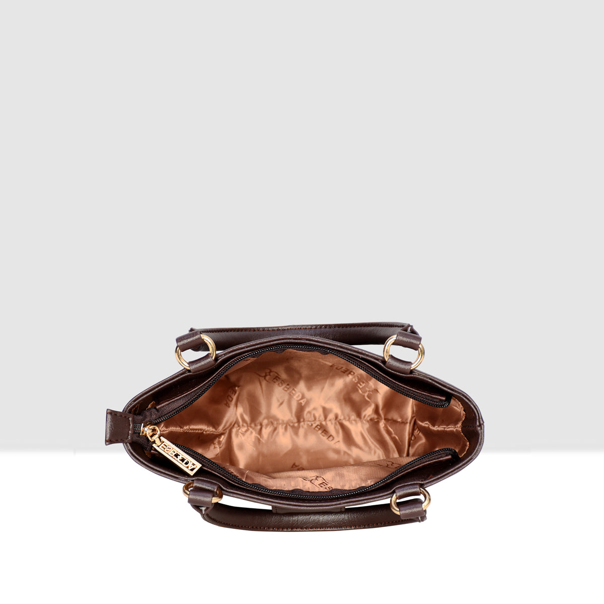 Structured Top Handle Handbag For Womens