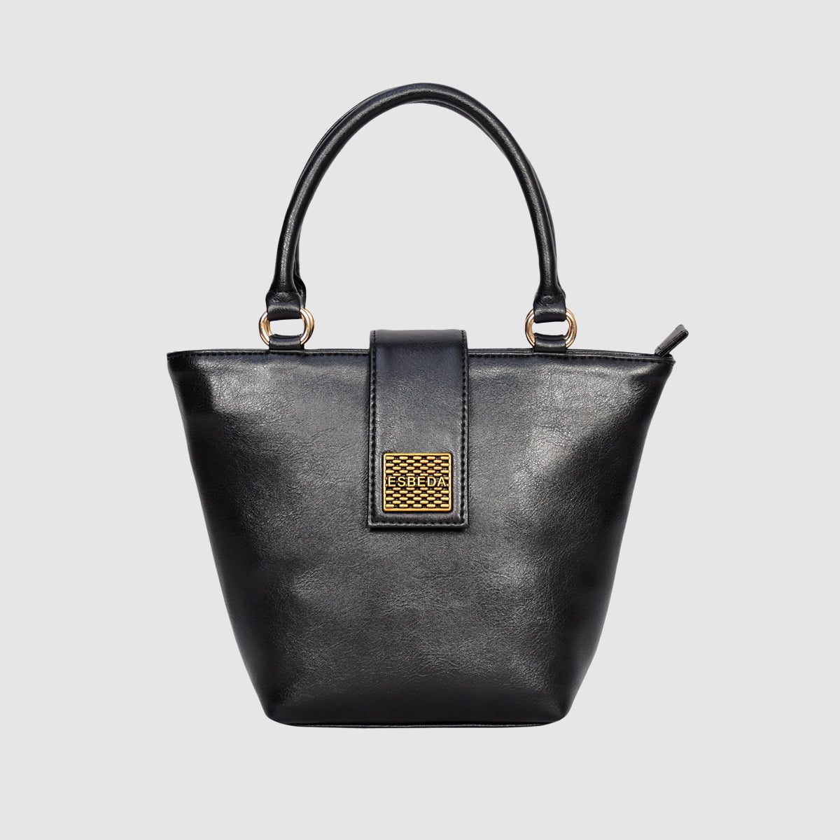 Structured Top Handle Handbag For Womens