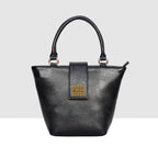 Structured Top Handle Handbag For Womens