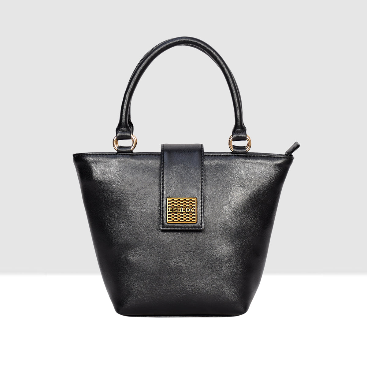 Structured Top Handle Handbag For Womens