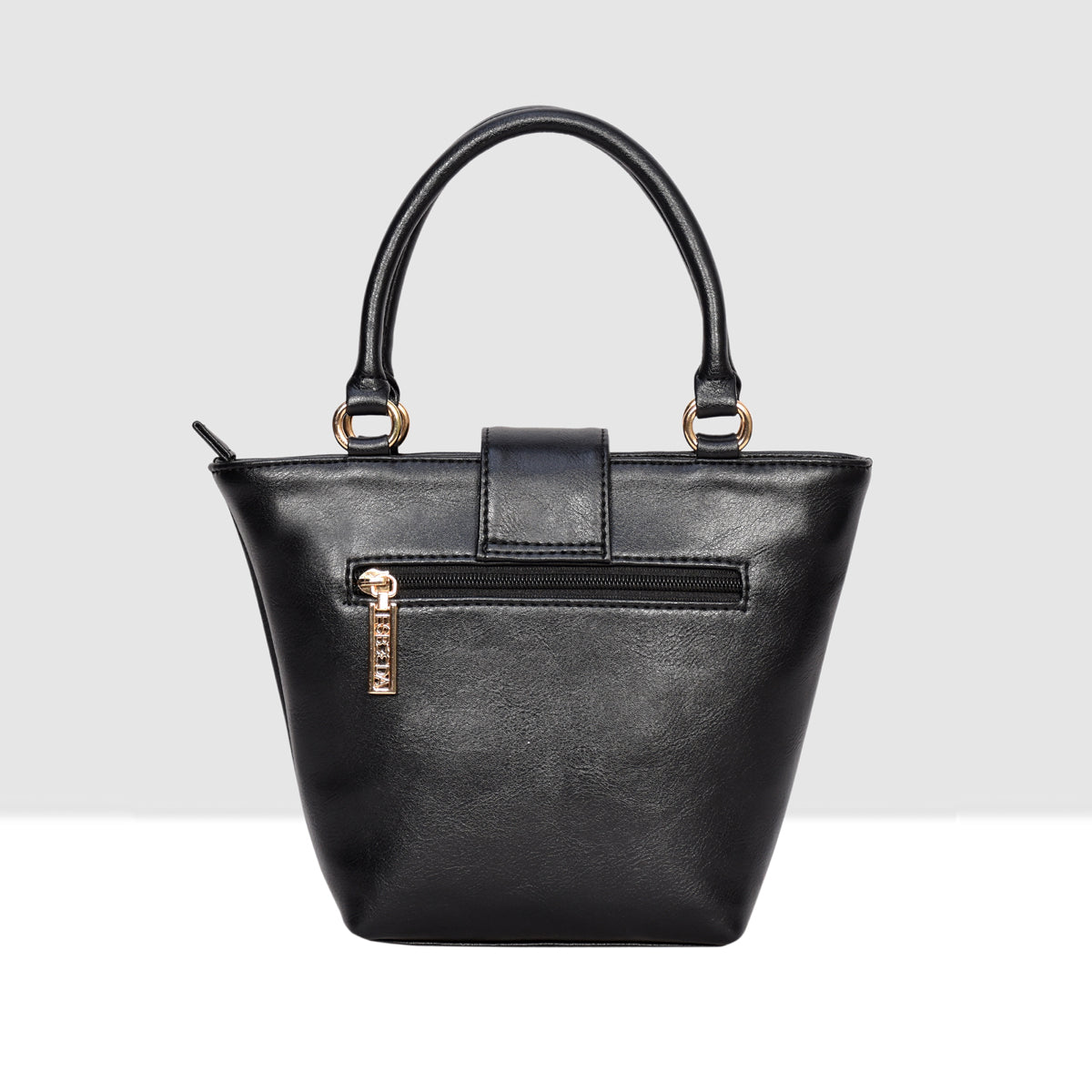 Structured Top Handle Handbag For Womens