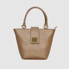 Structured Top Handle Handbag For Womens