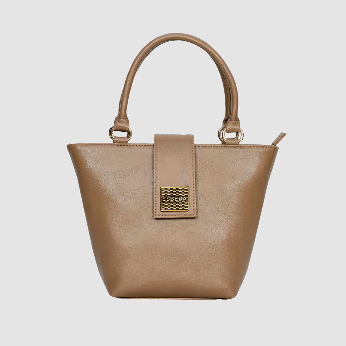 Structured Top Handle Handbag For Womens