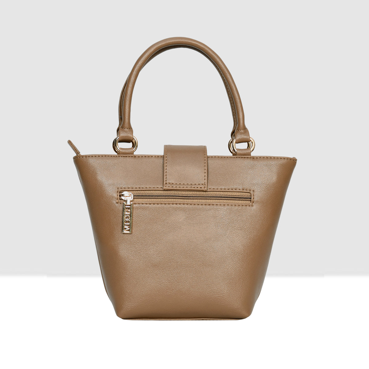 Structured Top Handle Handbag For Womens