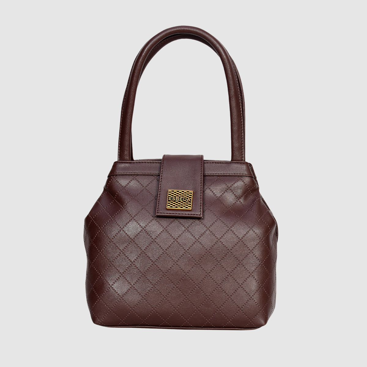 Quilted Texture Handbag For Womens