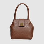 Quilted Texture Handbag For Womens