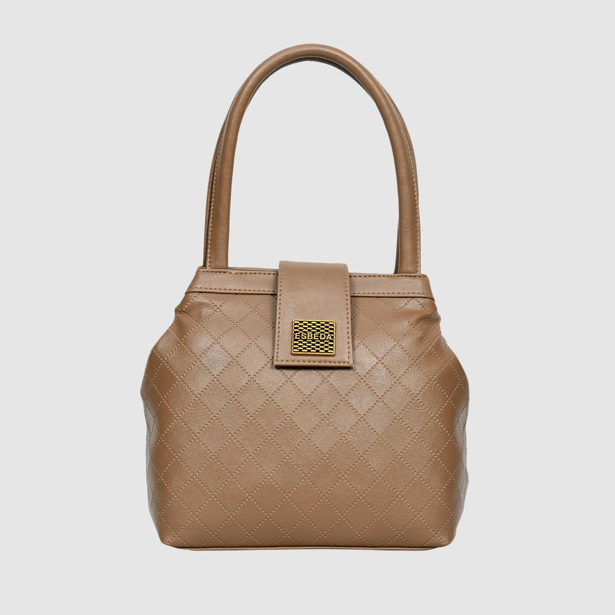 Quilted Texture Handbag For Womens