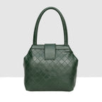 Quilted Texture Handbag For Womens