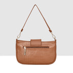 Croco Texture Crossbody Slingbag For Womens