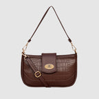 Croco Texture Crossbody Slingbag For Womens