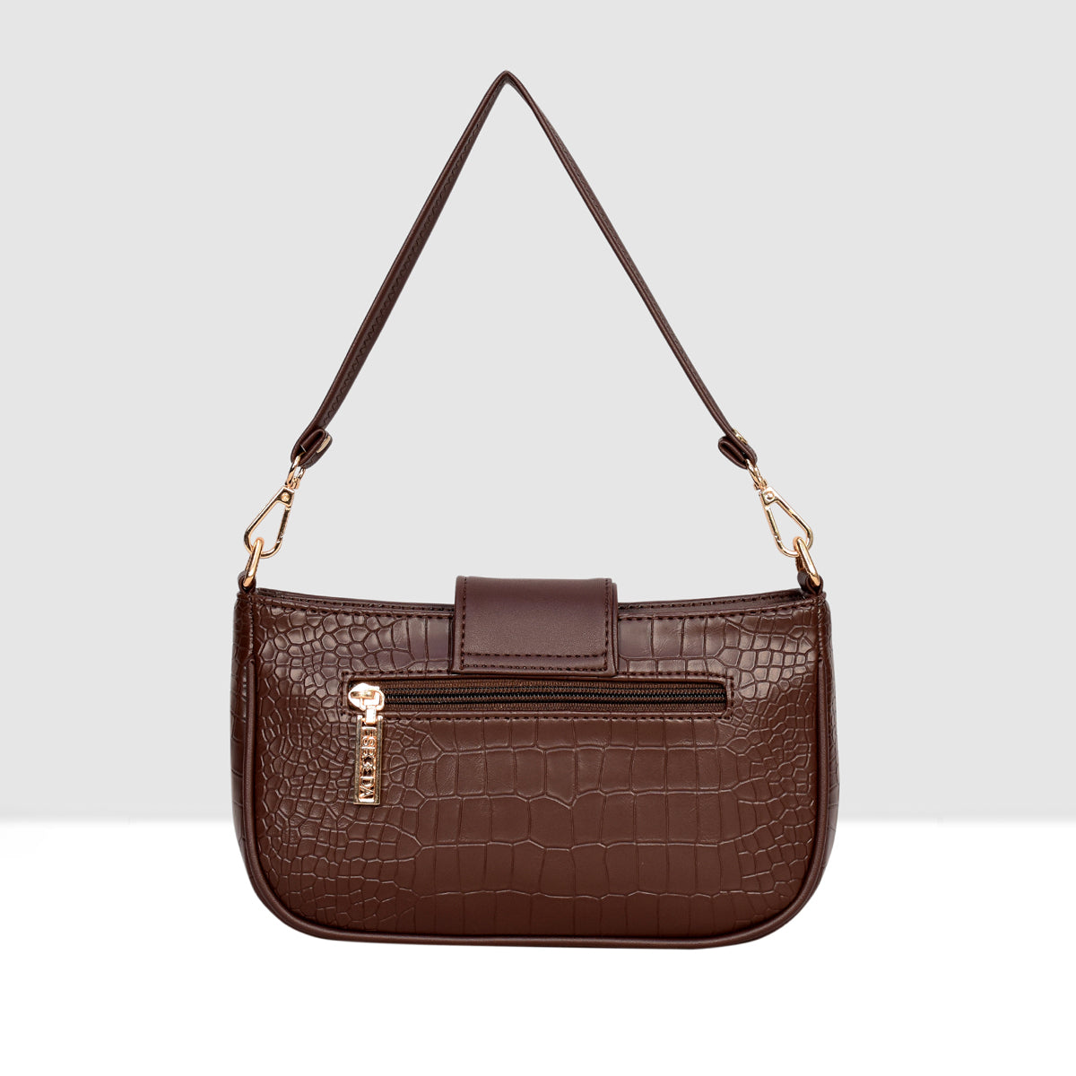 Croco Texture Crossbody Slingbag For Womens