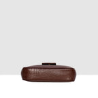 Croco Texture Crossbody Slingbag For Womens