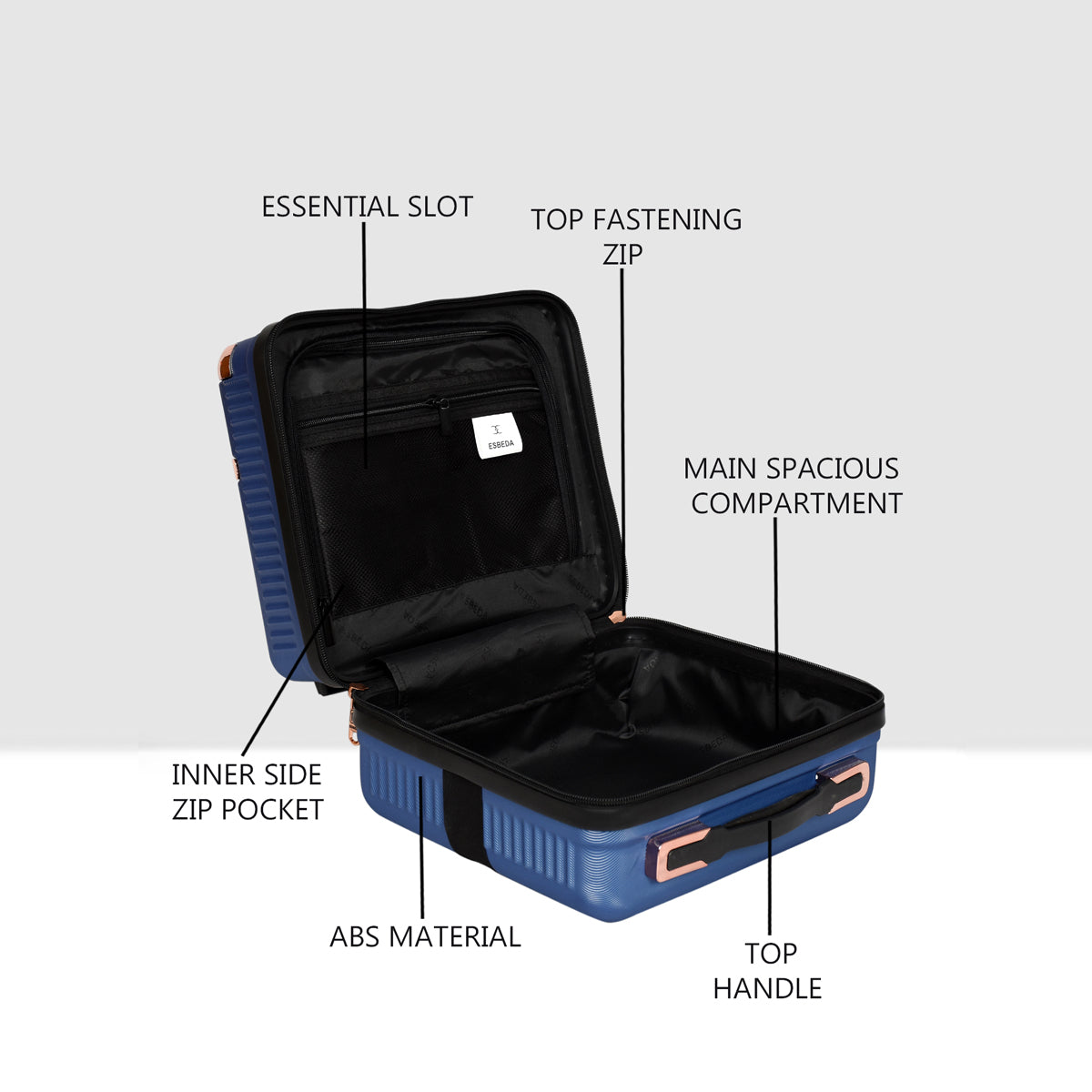 Makeup Vanity Bag Hard Shell Vanity Cases For Women