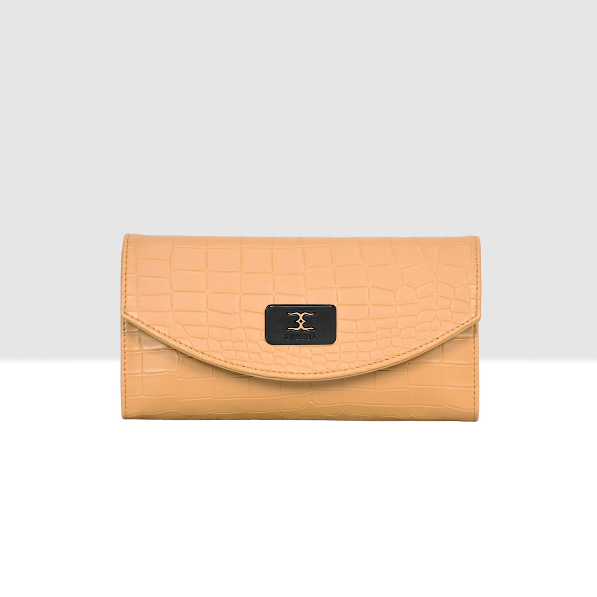 Croco Embossed Daily user Wallet For Womens