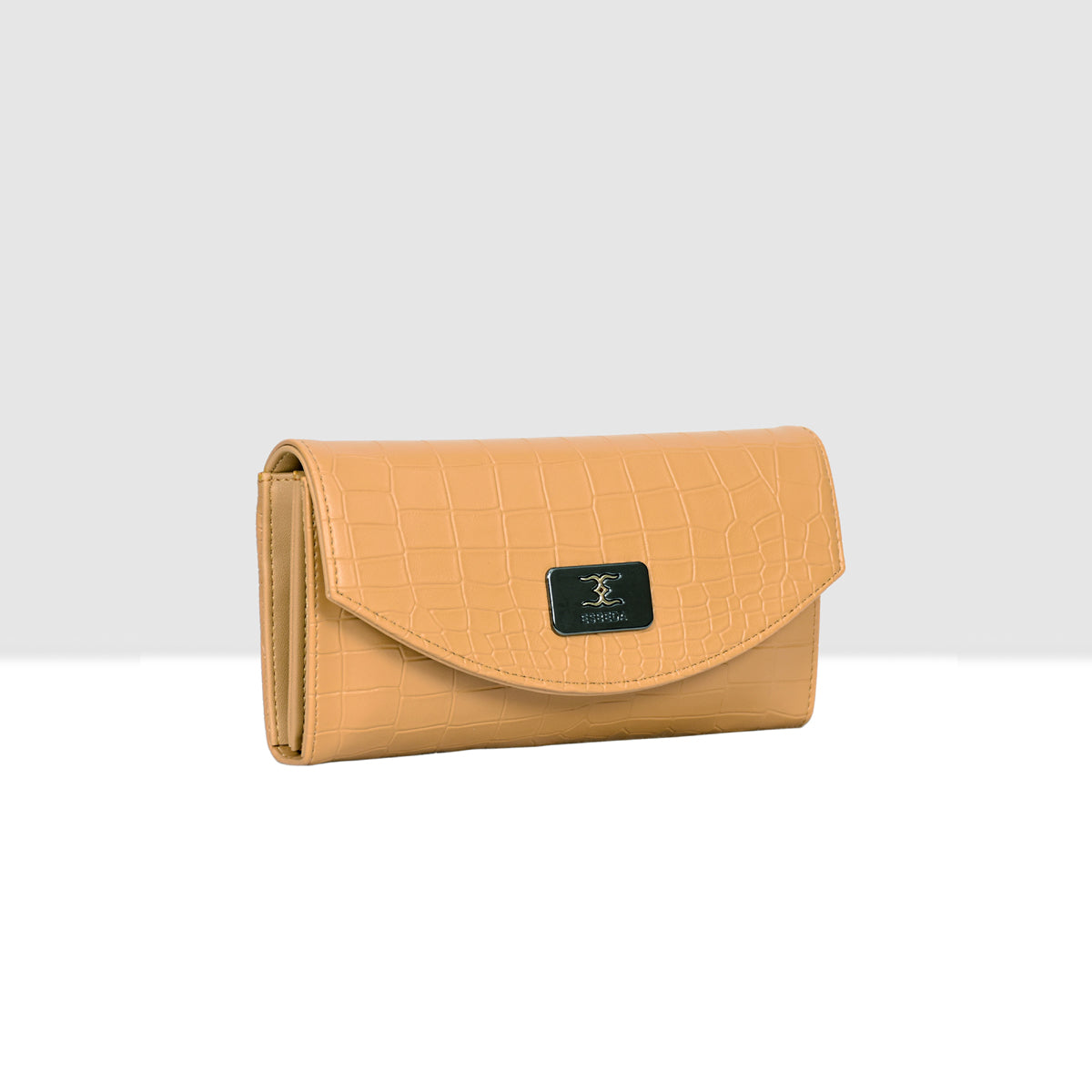 Croco Embossed Daily user Wallet For Womens