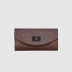 Croco Embossed Daily user Wallet For Womens