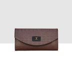 Croco Embossed Daily user Wallet For Womens