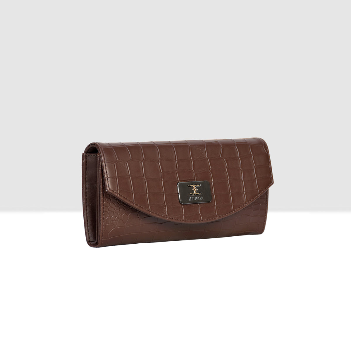 Croco Embossed Daily user Wallet For Womens