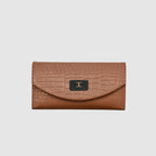 Croco Embossed Daily user Wallet For Womens