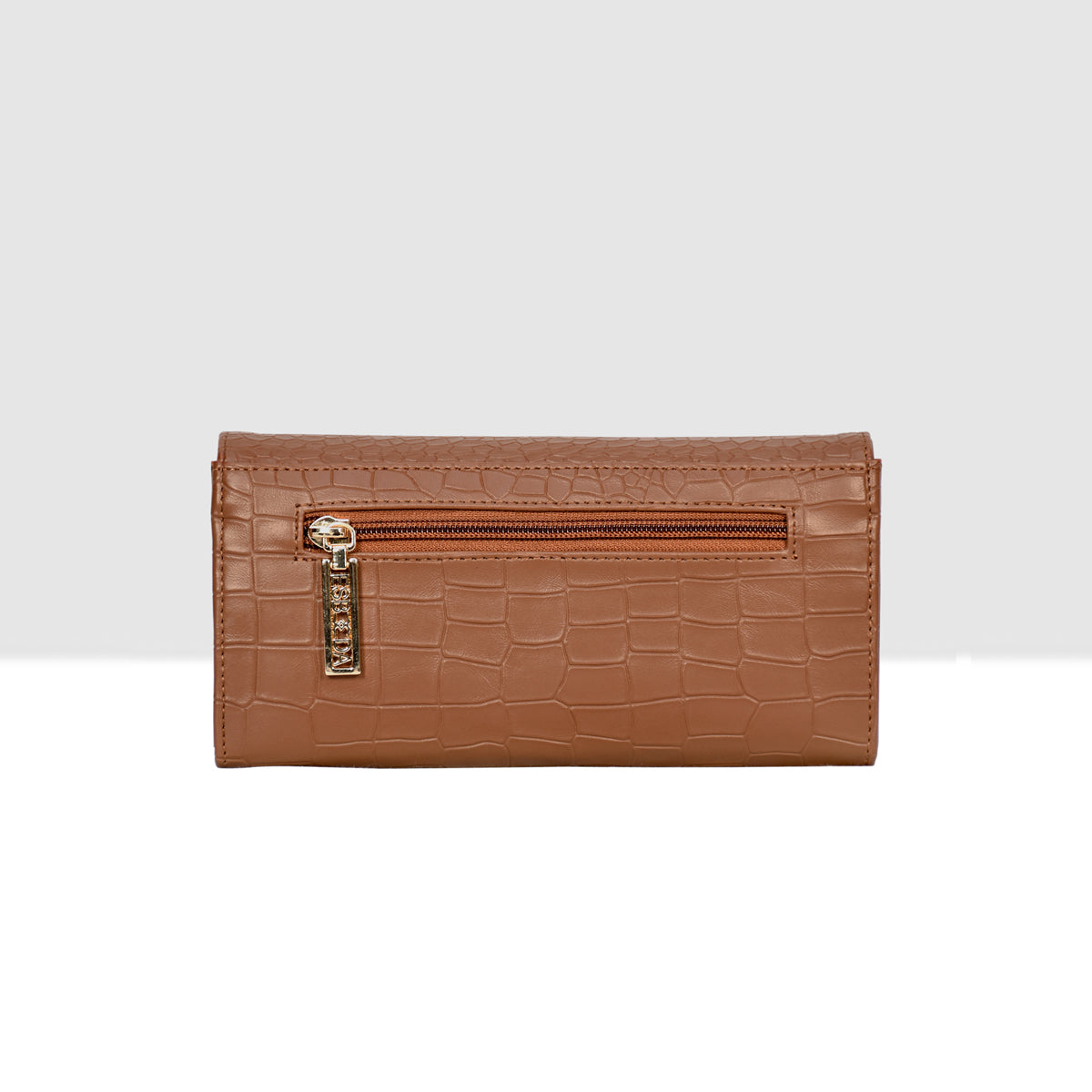 Croco Embossed Daily user Wallet For Womens