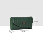 Croco Embossed Daily user Wallet For Womens