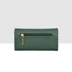 Croco Embossed Daily user Wallet For Womens