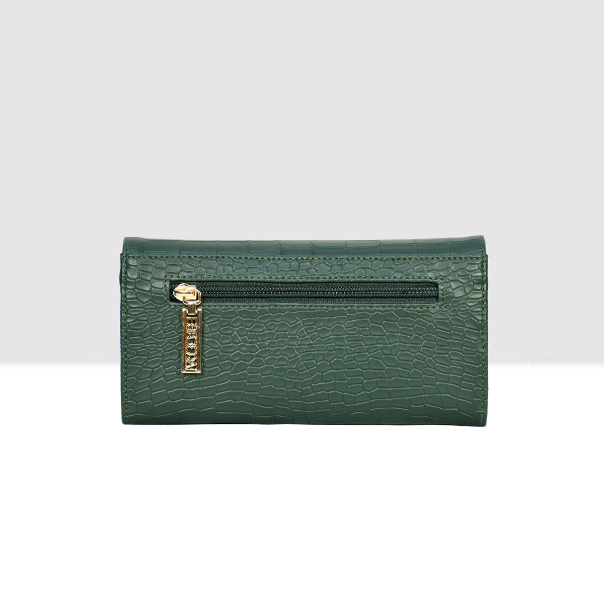 Croco Embossed Daily user Wallet For Womens