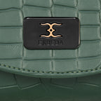 Croco Embossed Daily user Wallet For Womens